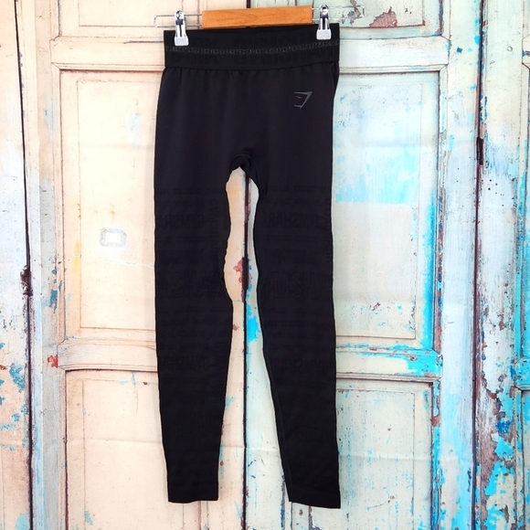 Gymshark Logo Leggings - Picture 1 of 6